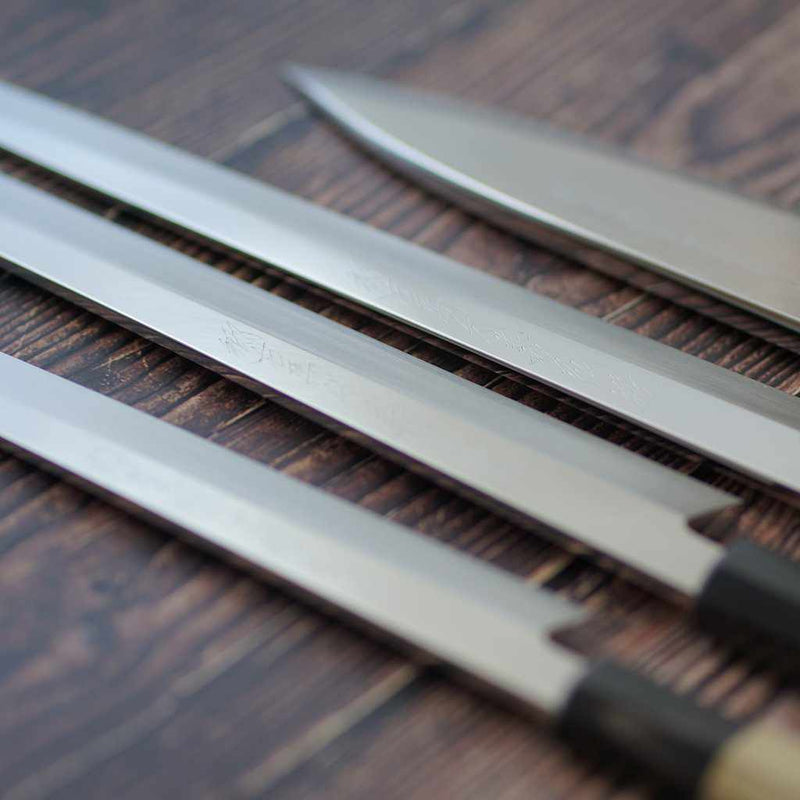 [Kitchen (Chef) มีด] MOV HONYAKI DEBA มีด 180 มม. | Sakai Forged Blades | Yamawaki Cutlery