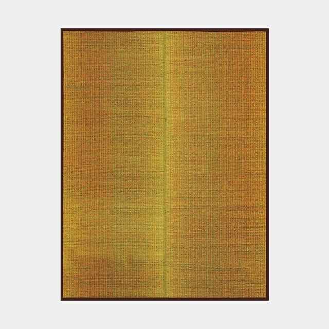 [Tatami] Rush Rug Karon Yellow (M: 190 × 250 ซม., L: 190 × 300 ซม.) | Ikehiko | ทาทามิ
