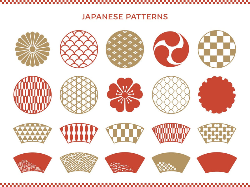 Japanese Tatami - Classic Sushi -Heri Tokyo Leaf Green(Checkered Pattern)