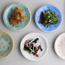 [작은 접시 (플레이트)] 꽃 크리스탈 이름 플레이트 (5 피스 세트) | 교토 키요 미즈 상품