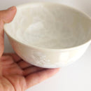 FLOWER CRYSTAL (WHITE BACKGROUND BLUE RED) 2-PIECE BOWL SET | KYOTO-KIYOMIZU WARES