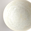 FLOWER CRYSTAL (WHITE BACKGROUND BLUE RED) 2-PIECE BOWL SET | KYOTO-KIYOMIZU WARES