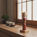 [CANDLE] IKARI TYPE 100 MOMME TIGER |  JAPANESE CANDLES | NAKAMURA CANDLE｜使用イメージ（演出・室内設置）※手作りのため色・風合いは一点ごとに異なります