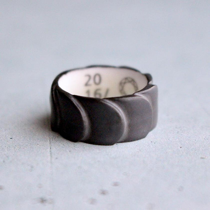 [附件] 2016 / Saskia Diez Drake Ring No.1（黑色啞光）| imari-arita商品