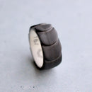 [ACCESSORY] SASKIA DIEZ DRAKE RING NO.1 (BLACK MATTE) | 2016/ | IMARI-ARITA WARES