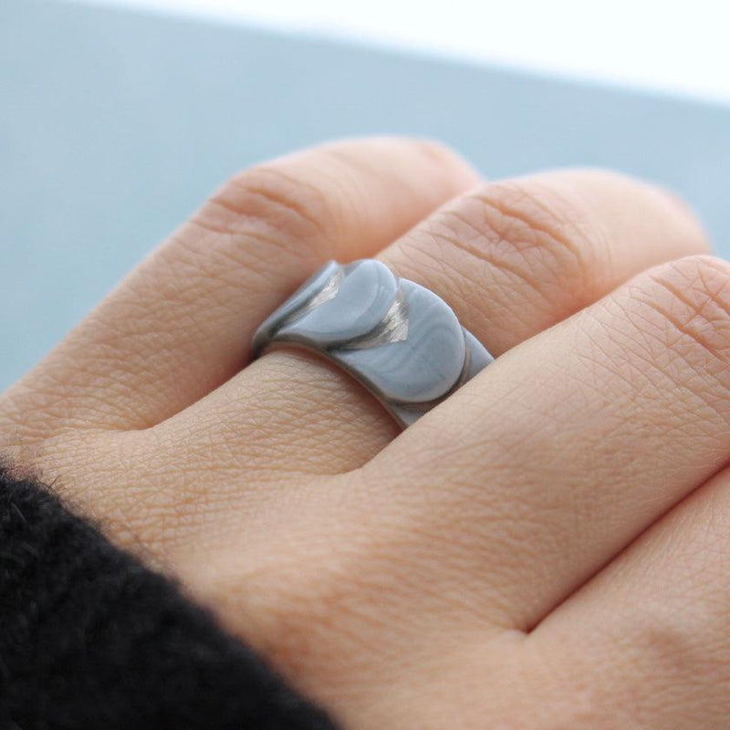 [附件] 2016 / Saskia Diez Drake Ring No.1（灰色銀）| imari-arita商品
