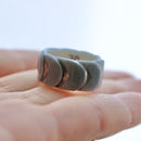 [อุปกรณ์เสริม] Saskia Diez Drake Ring No.1 (สีเงินสีเทา) | 2016/ | Imari-Arita Wares