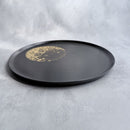 [TRAY] OBOROTSUKI OBON / TRAY 300 (LACQUER) | HAKUICHI | KANAZAWA GOLD LEAF
