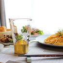 [แก้ว (ถ้วย)] แก้วแก้วเจาะ (2 ชิ้น) | Hakuichi | ใบทอง Kanazawa