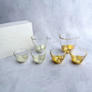 [SAKE BOTTLE] PENETRATION SAKE SET | HAKUICHI | KANAZAWA GOLD LEAF