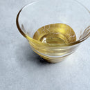 [MUG (CUP)] PENETRATION COLD TEA GLASS & COASTER (2 PIECES) | HAKUICHI | KANAZAWA GOLD LEAF