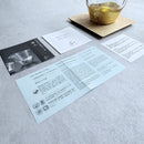 [MUG (CUP)] PENETRATION COLD TEA GLASS & COASTER (2 PIECES) | HAKUICHI | KANAZAWA GOLD LEAF
