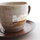 [MUG (CUP)] COFFEE CUP & SAUCER SET | HAKUICHI | KANAZAWA GOLD LEAF