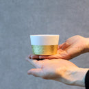 [BOWL] FOIL KOMON CHECKERED DISH | KANAZAWA GOLD LEAF | HAKUICHI