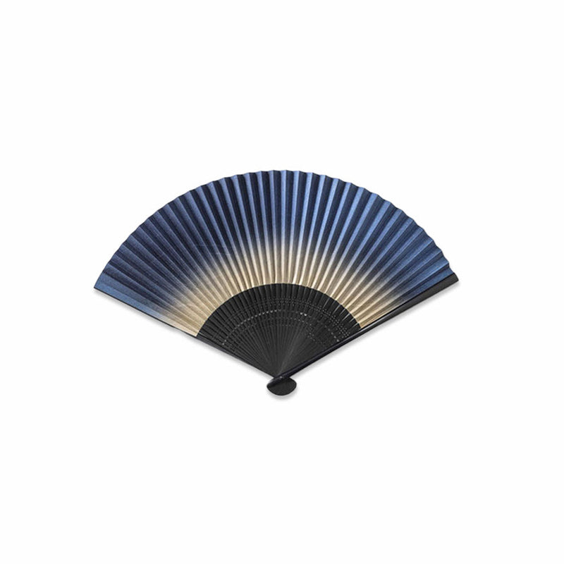 [HAND FAN] FOLDING FAN CHIRASHI BEAUTY GINGA | KANAZAWA GOLD LEAF | HAKUICHI