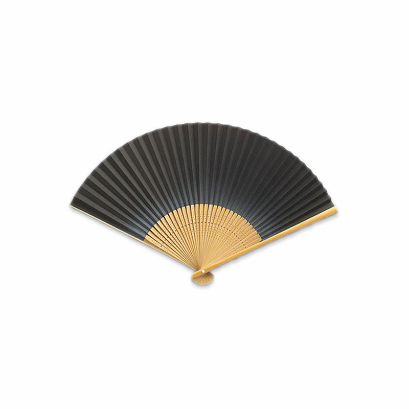 [HAND FAN] FOLDING FAN BEAUTIFUL COLOURS HAIZAKURA | KANAZAWA GOLD LEAF | HAKUICHI