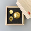 [GOLF ] BALL & MARKER SET | KANAZAWA GOLD LEAF | HAKUICHI