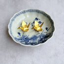 [CHOPSTICK REST (HOLDER)] CRANE (GOLD LEAF) | KANAZAWA GOLD LEAF | HAKUICHI