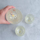 [SAKE BOTTLE & CUP SET] STARDUST AKARI 3 PIECES | KANAZAWA GOLD LEAF | HAKUICHI