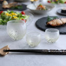 [SAKE BOTTLE & CUP SET] STARDUST AKARI 3 PIECES | KANAZAWA GOLD LEAF | HAKUICHI