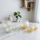 [SAKE BOTTLE & CUP SET] STARDUST AKARI 3 PIECES | KANAZAWA GOLD LEAF | HAKUICHI