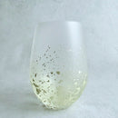 [GLASS] STARDUST AKARI WATER GLASS | KANAZAWA GOLD LEAF | HAKUICHI