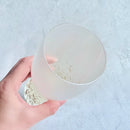 [GLASS] STARDUST AKARI BEER GLASS | KANAZAWA GOLD LEAF | HAKUICHI