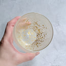 [Rocks Glass] Stardust Akari Glass | Kanazawa Gold Leaf | ฮูคุอิจิ
