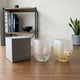 [Rocks Glass] Stardust Akari Glass | Kanazawa Gold Leaf | ฮูคุอิจิ