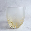 [Rocks Glass] Stardust Akari Glass | Kanazawa Gold Leaf | ฮูคุอิจิ