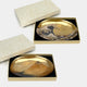 [ถาด] แก้ว Katsushika Hokusai (ทองคำ) | Kanazawa Gold Leaf | ฮูคุอิจิ