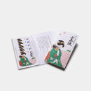[BLOTTING PAPER] 5-BOOK SET MAIKO (BEAUTIFUL WOMAN PAINTING) | KANAZAWA GOLD LEAF | HAKUICHI