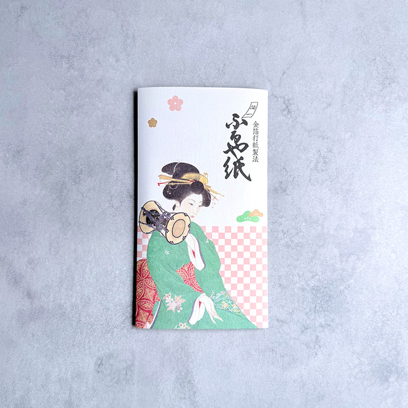 吸油紙] 5 本書套裝MAIKO（美麗的女人畫）|金澤金箔|箔一｜Made in