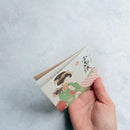 [BLOTTING PAPER] 5-BOOK SET MAIKO (BEAUTIFUL WOMAN PAINTING) | KANAZAWA GOLD LEAF | HAKUICHI