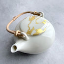 [TEA POT & CUPS SET] RS MARBLE CUP&SAUCER TEA POT | KANAZAWA GOLD LEAF | HAKUICHI
