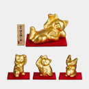 [招財貓] 吉祥圖案招財貓|金澤金箔|箔一