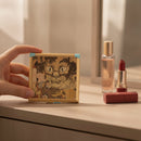 [MIRROR] HAKU MEIGA COMPACT-MIRROR | KANAZAWA GOLD LEAF | HAKUICHI｜使用イメージ（演出・柄差し替え）※手作りのため色・風合いは一点ごとに異なります