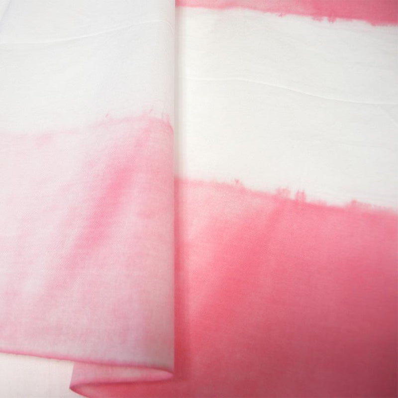 [TOWELS] LOG SQUEEZE BLUR DYED TOWEL (SAKURA) WITH PAPER BOX | KYOTO KANOKO SHIBORI| YOAKE
