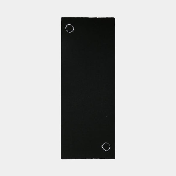 [수건] 나사 짜낸 씻기 (검은 색) (화장품 상자 포함) | 교토 카노 코 시보리