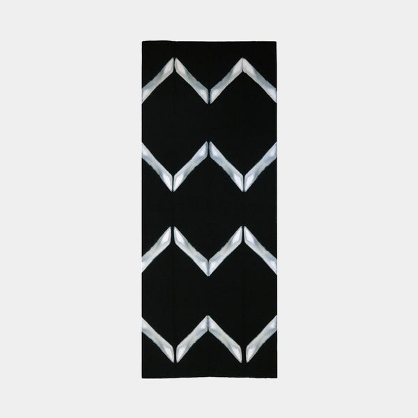 [ผ้าเช็ดตัว] Black Washcloth Squeeze บีบด้วยกล่องกระดาษ | Kyoto Kanoko Shibori | Yoake