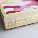 [JEWELRY BOX / JEWELRY ORGANIZERS] WOOD TRAY (NATURAL) M | EDO ART DOLLS | KAKINUMA DOLLS