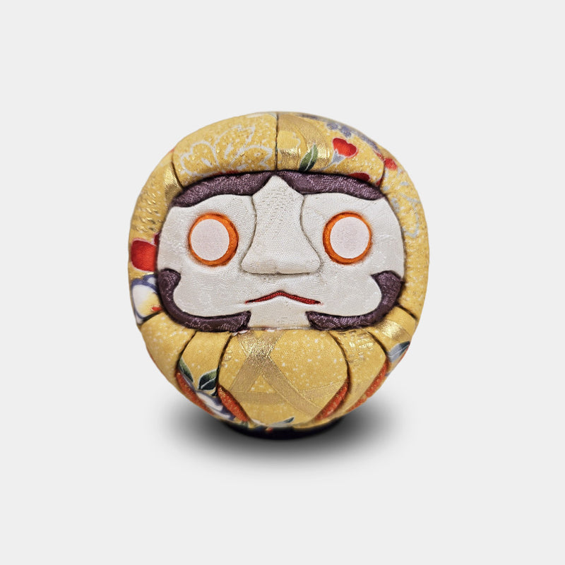 [Daruma (Doll)] Edo Daruma (ใหญ่) Yuzen Gold | Edo Art Dolls | ตุ๊กตา Kakinuma