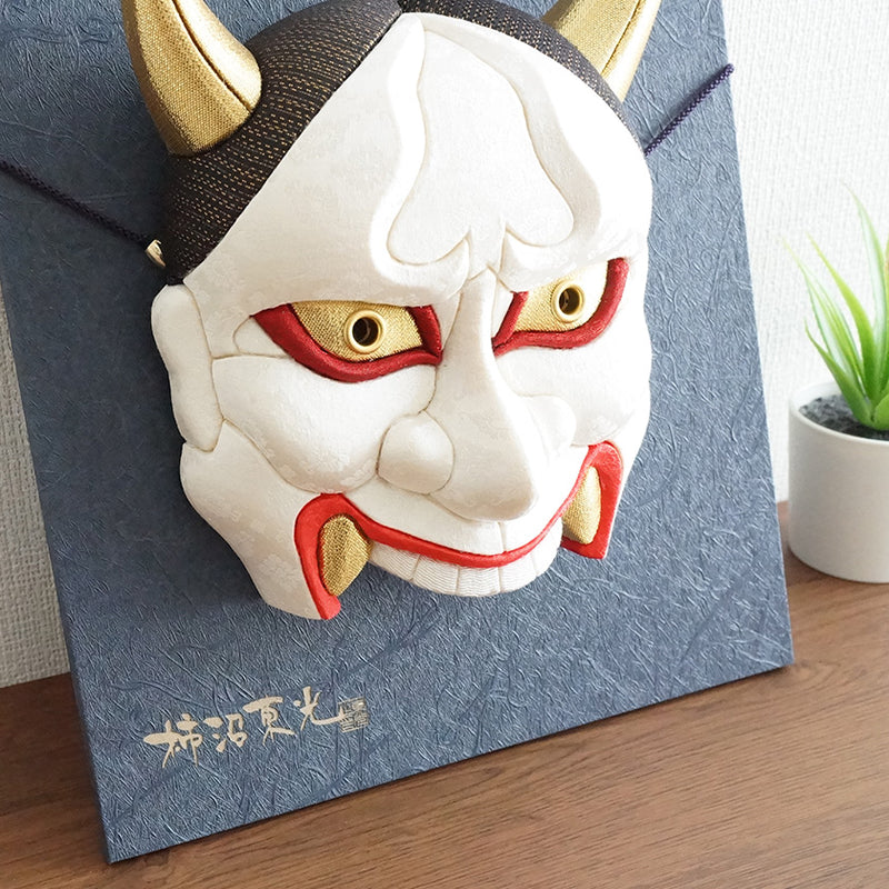 [ORNAMENTAL MASK] KIMEKOMI KAGURA | EDO ART DOLLS | KAKINUMA DOLLS