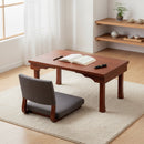[DESK] NIGATSUDO DESK (DARK BROWN) | WOODWORKING｜使用イメージ（演出・室内設置）※手作りのため色・風合いは一点ごとに異なります