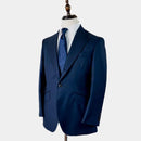 [TIE] ORIGINAL LOGO LIGHT INDIGO | JAPANESE SILK | SHAKUNONE (WITH GIFT PAPER BAG)