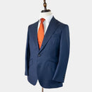 [TIE] ORIGINAL LOGO PERSIMMON COLOR | JAPANESE SILK | SHAKUNONE (WITH GIFT PAPER BAG)