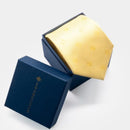 [TIE] ORIGINAL LOGO LEMON COLOR | JAPANESE SILK | SHAKUNONE (WITH GIFT PAPER BAG)