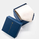 [TIE] ORIGINAL LOGO BLESSED WHITE | JAPANESE SILK | SHAKUNONE (WITH GIFT PAPER BAG)