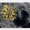 [WALL SCROLL (HANGING SCROLL)] WATER MIRROR LOTUS  (SET: 23K GOLD quality certification) | WALL SCROLL (HANGING SCROLL)| KAITAKUDO ART