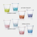[GLASS] COLORS OF JAPAN LANDSCAPES PAIR | TSUGARU VIDRO| ADERIA